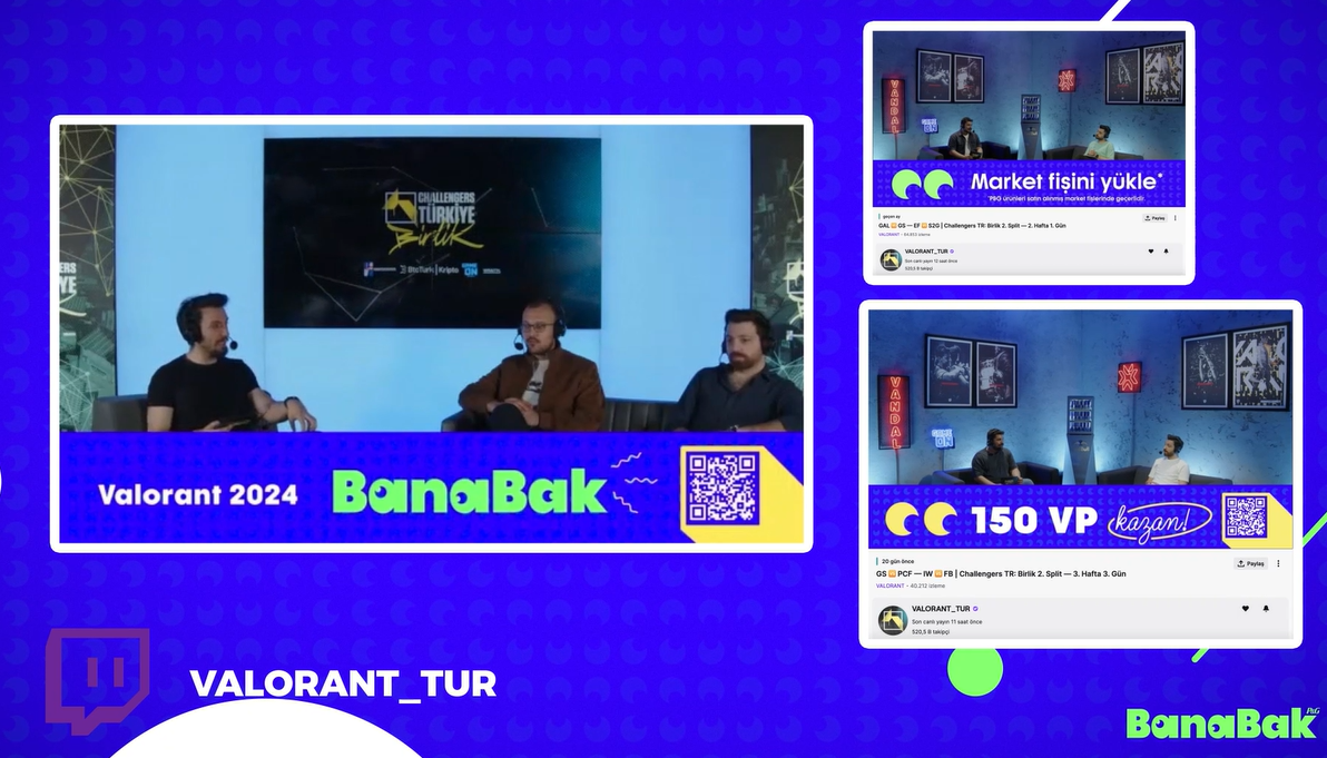 IAB TR | BanaBak X Valorant Türkiye Turnuvası Entegrasyonu