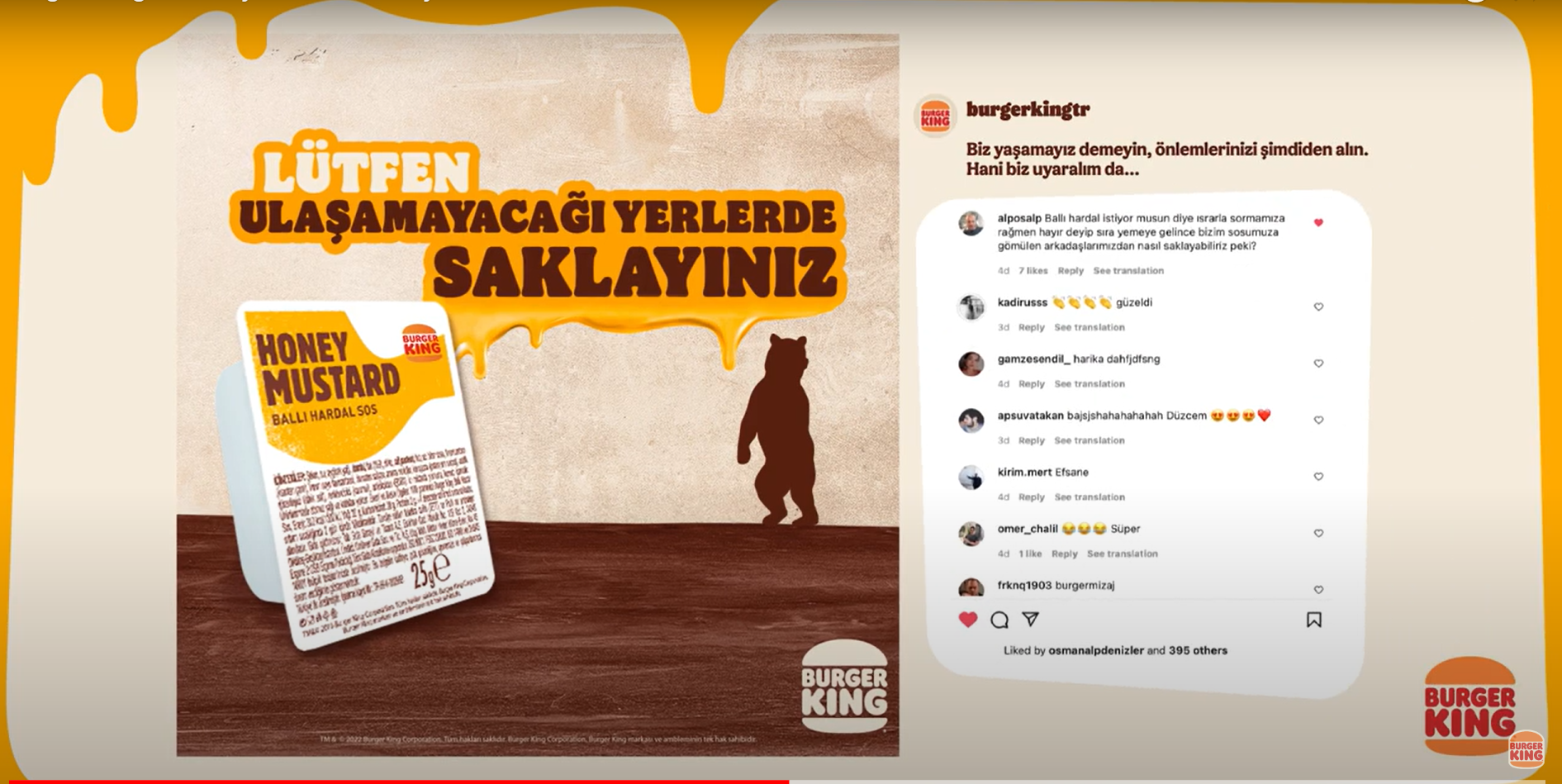 IAB TR | Burger King – Honey Mustard’a Bayılanlar