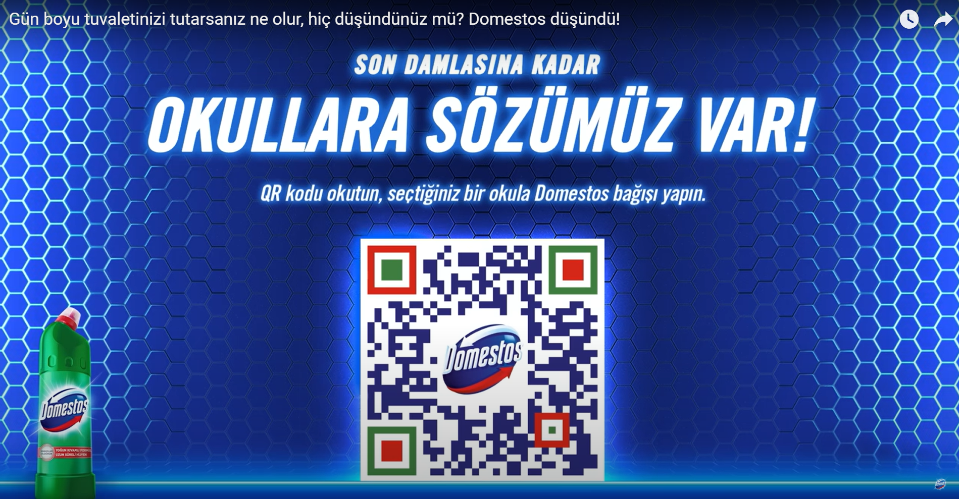 IAB TR | Domestos Purpose QR Kampanyası